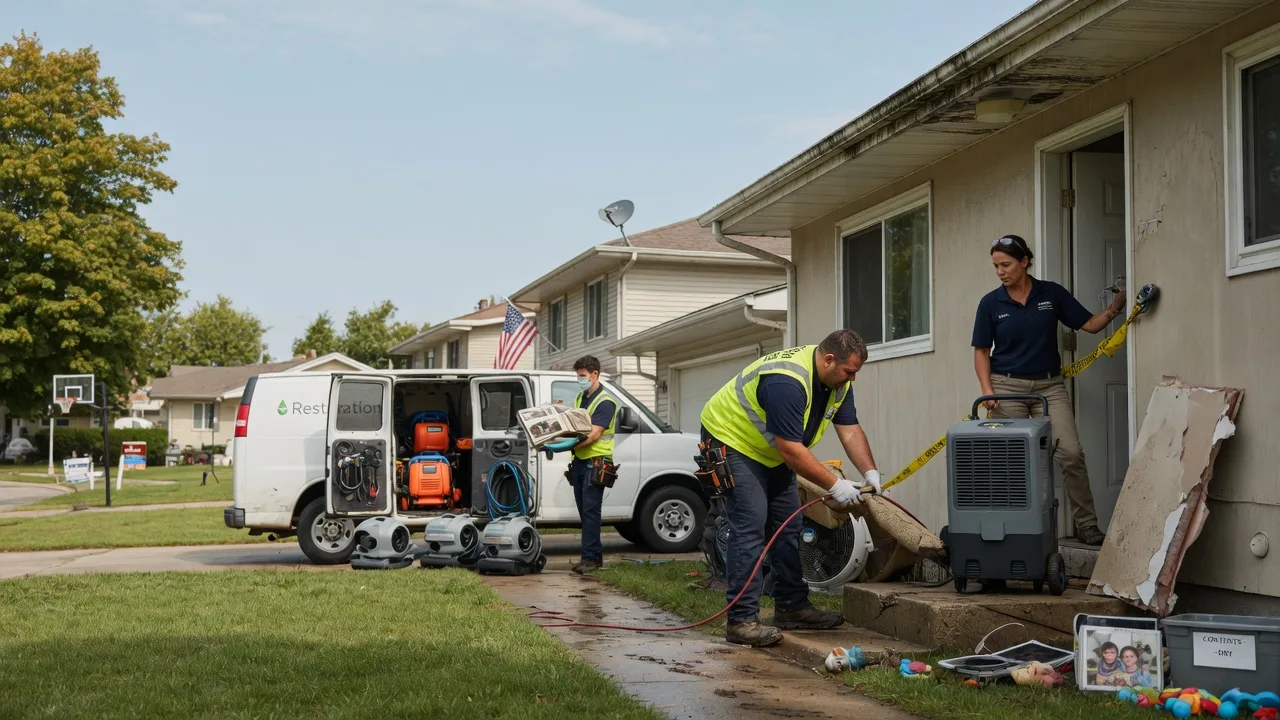 Water Damage Restoration in Brookside, DE near me